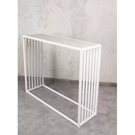 Konsola loftowa MIXO 100×30 cm – Czarna | nowoczesna konsola Loft
