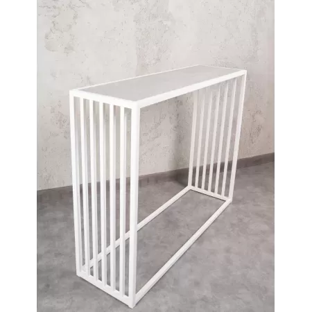 Konsola loftowa MIXO 100×30 cm – Czarna | nowoczesna konsola Loft