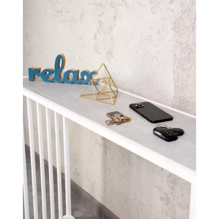 Konsola loftowa MIXO 100×30 cm – Czarna | nowoczesna konsola Loft