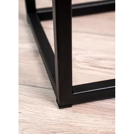Konsola loftowa 100×30 cm – Biała| nowoczesna konsola Loft