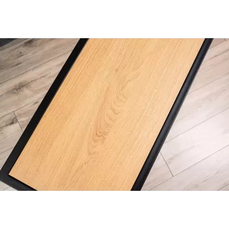Konsola loftowa 100×30 cm – Czarna | nowoczesna konsola Loft