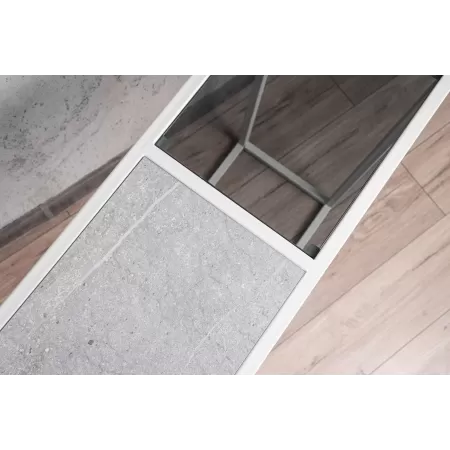 Konsola loftowa 100×30 cm – Biała | nowoczesna konsola Loft