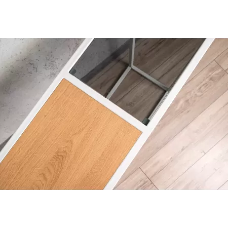 Konsola loftowa 100×30 cm – Biała | nowoczesna konsola Loft