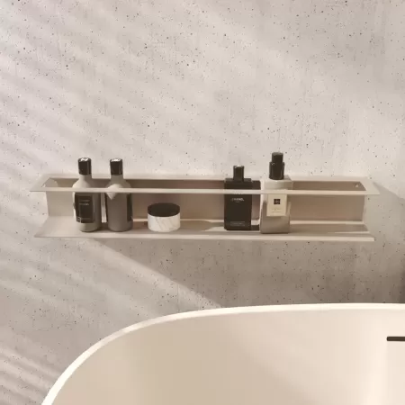 Półka łazienkowa LINER 60 cm, KASZMIR - miejsce na szampony
