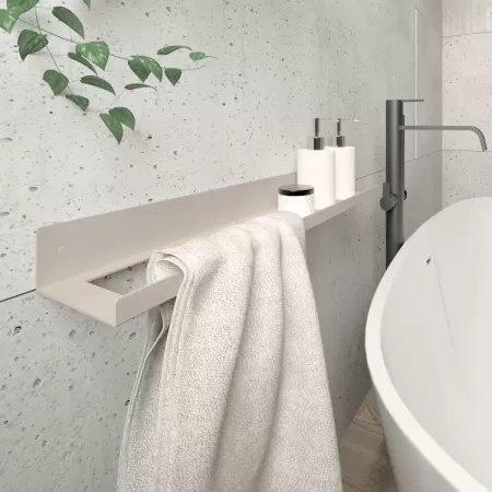 Półka łazienkowa OPEN 60 cm, KASZMIR- miejsce na kosmetyki, uchywt ręc