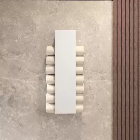 Uchwyt na ręczniki 60cm - BEND, Biały
