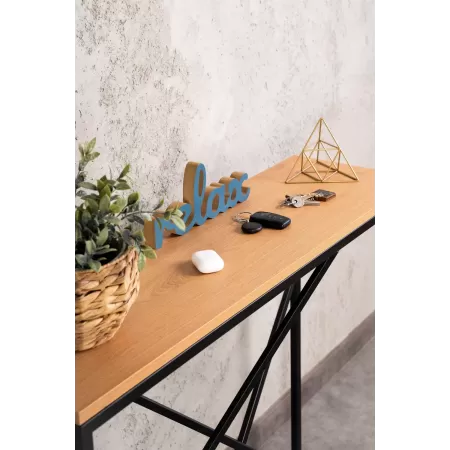 Konsola loftowa MIXO 100×30 cm – Biała | nowoczesna konsola Loft