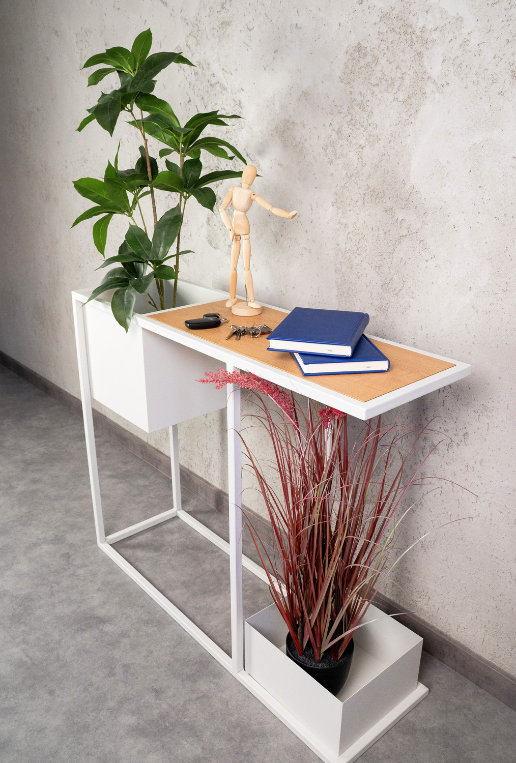 Konsola loftowa MIXO 100 × 30 Czarna 6.jpg