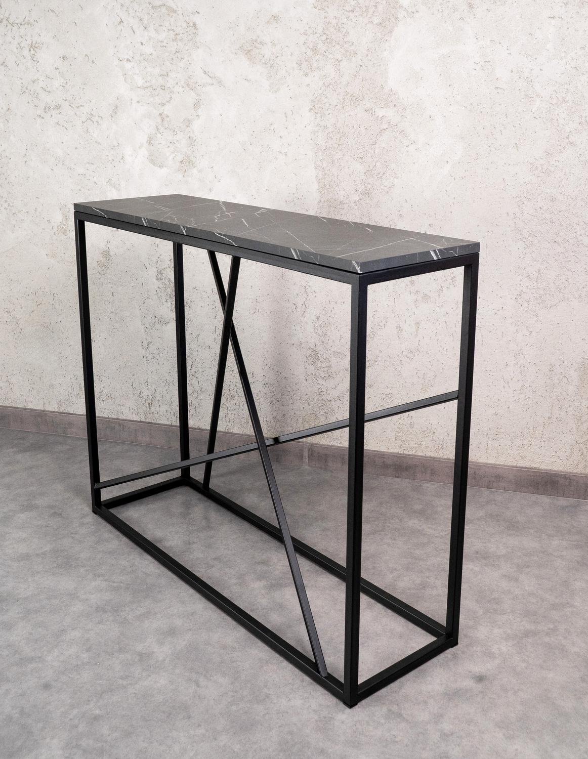 Konsola loftowa MIXO 100 × 30 Czarna 2.jpg