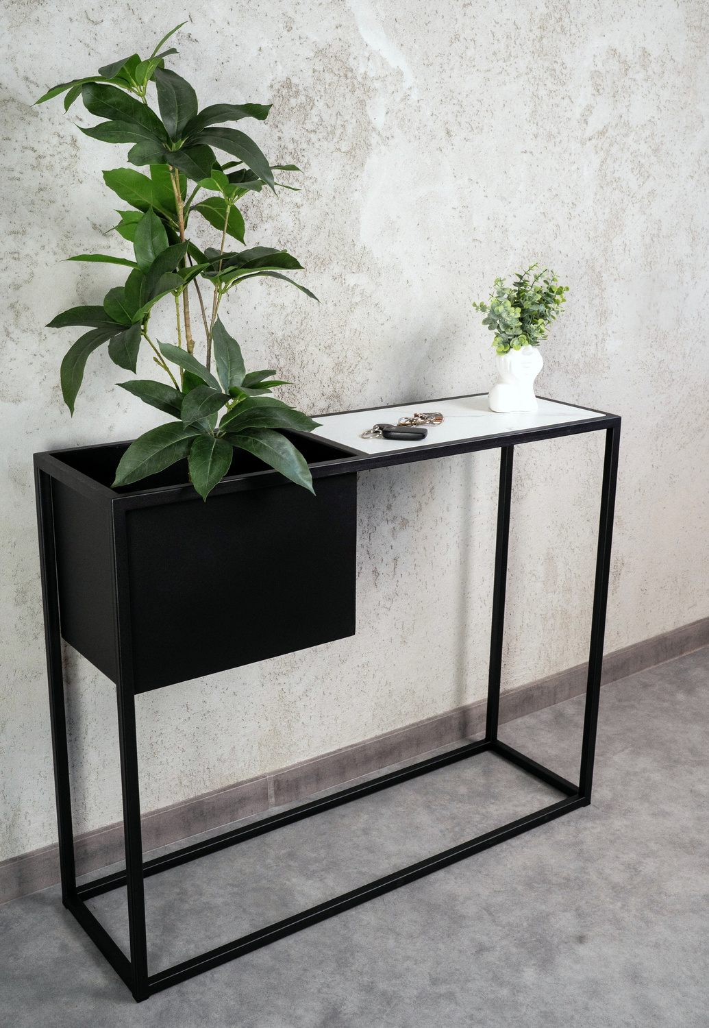Konsola loftowa MIXO 100 × 30 Czarna 6.jpg