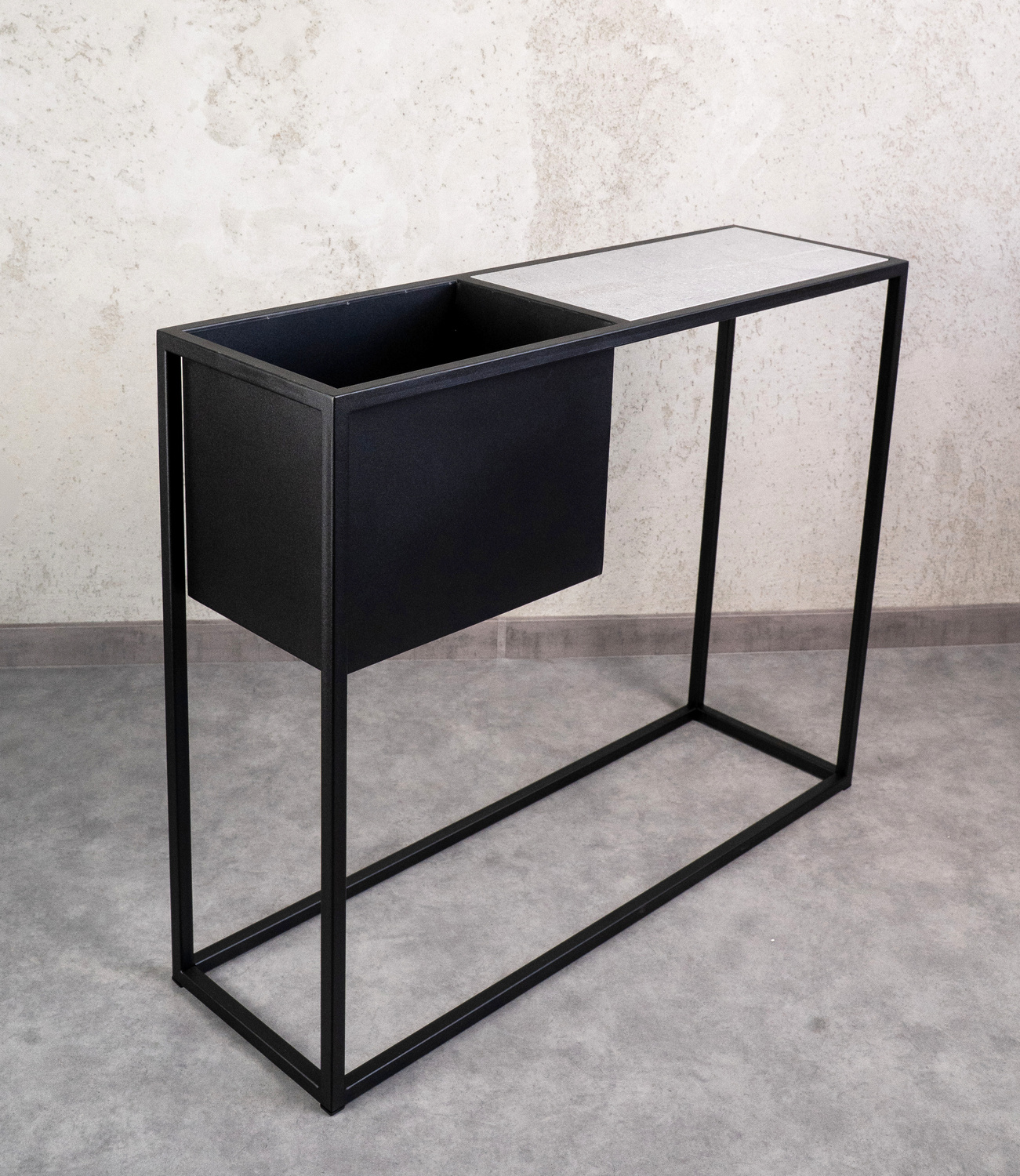 Konsola loftowa MIXO 100 × 30 Czarna 6.jpg