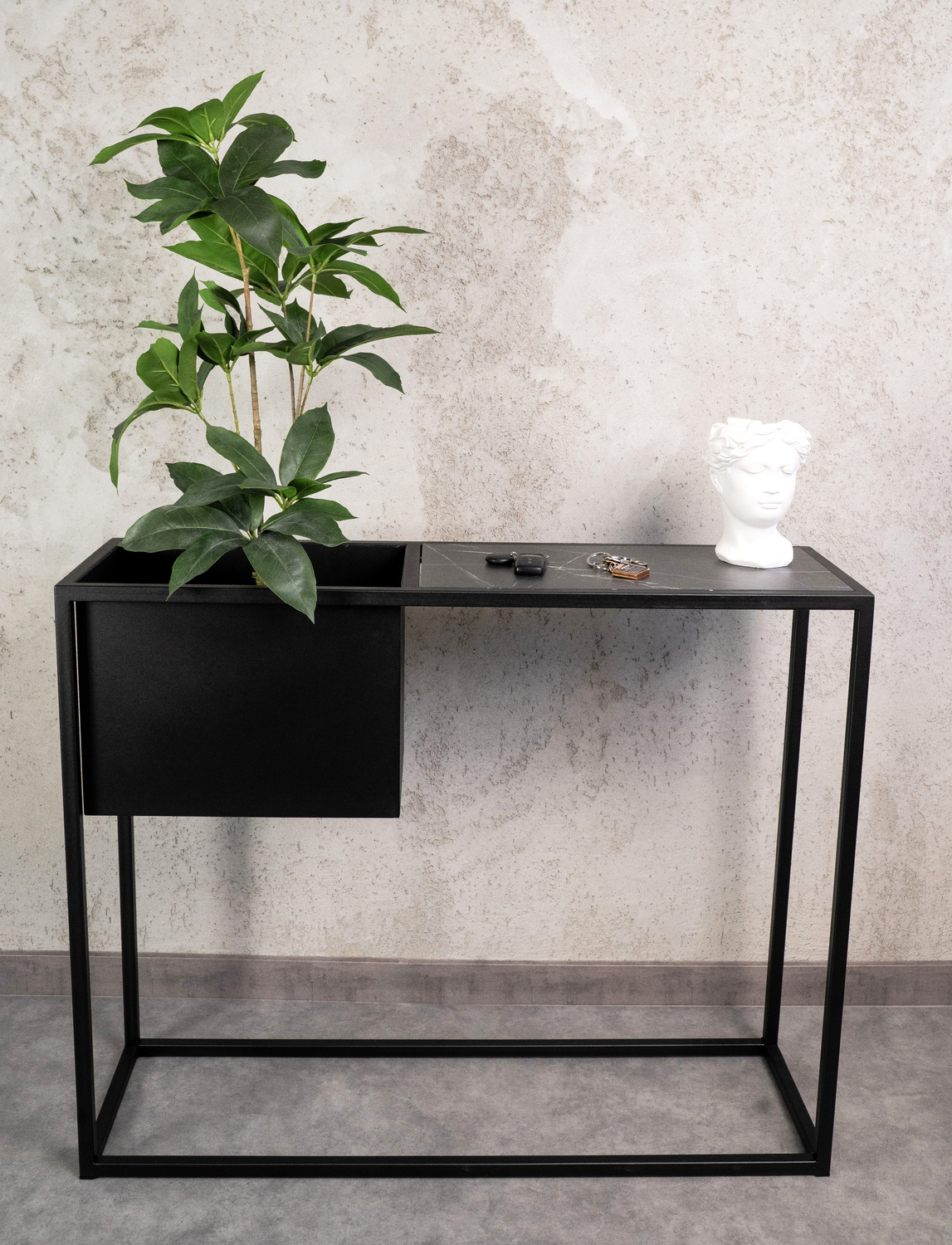 Konsola loftowa MIXO 100 × 30 Czarna 6.jpg